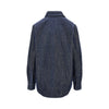 corduroy shirt with eagle embroidery