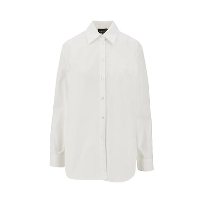 EMPORIO ARMANI 42 sanded cotton shirt