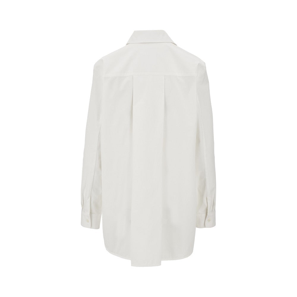 EMPORIO ARMANI 42 sanded cotton shirt