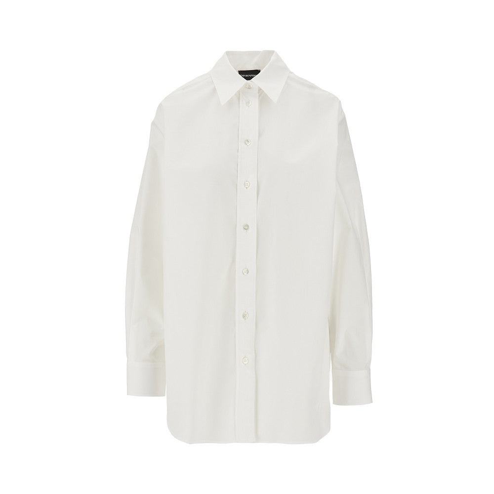EMPORIO ARMANI 40 oversized poplin shirt