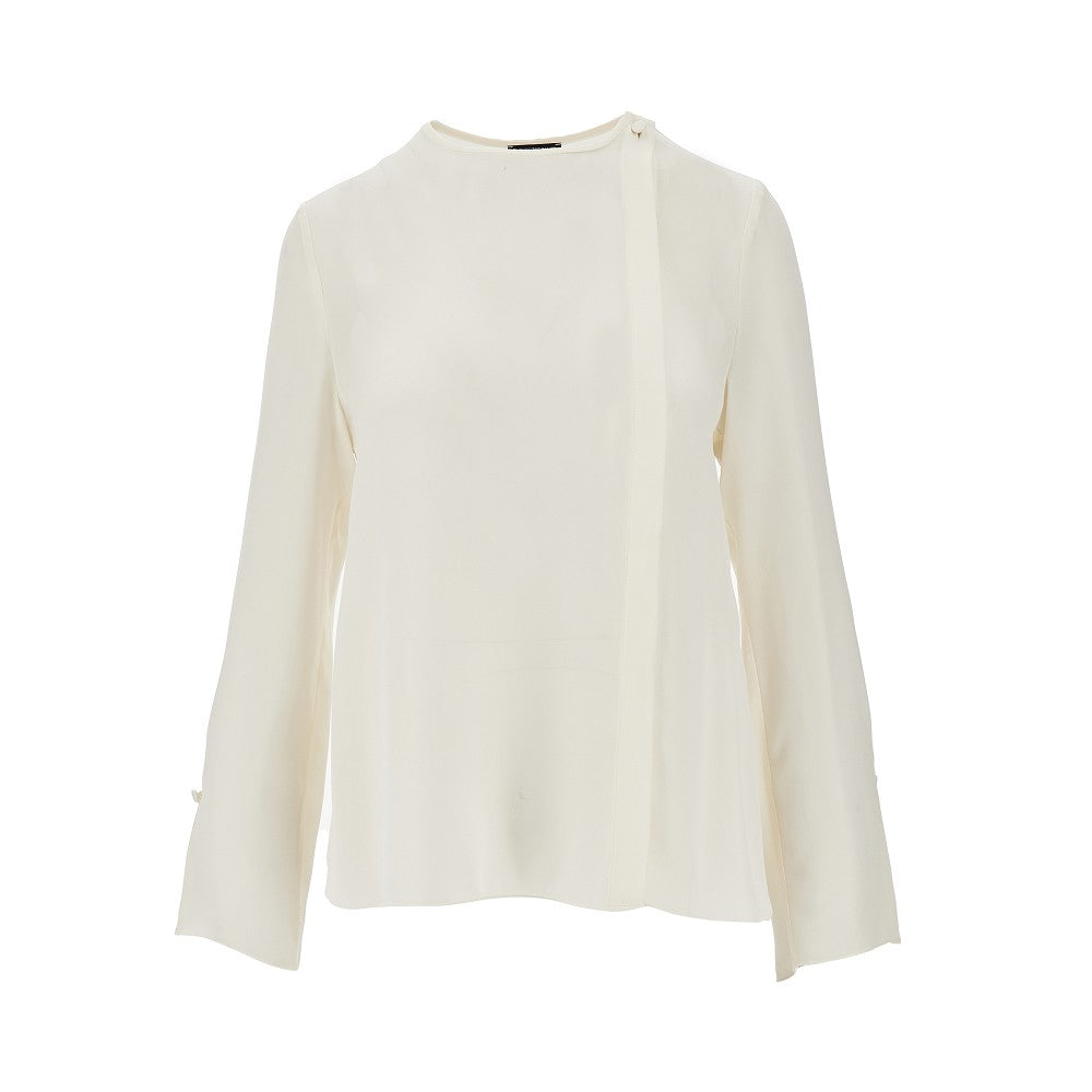 icon silk blouse