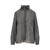 check print satin shirt