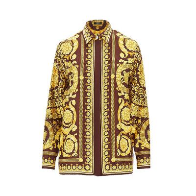 barocco silk shirt