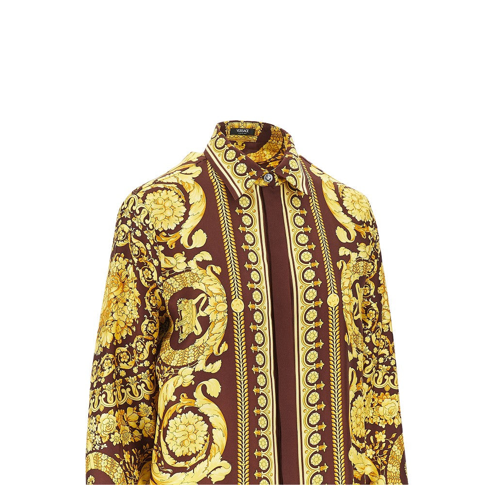 VERSACE 40 barocco silk shirt