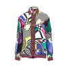 printed silk twill shirt