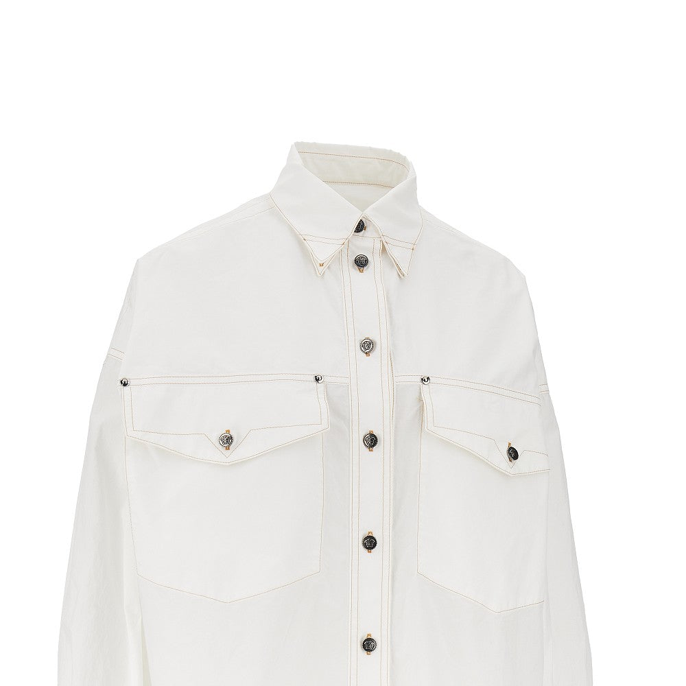 VERSACE 40 cotton poplin shirt