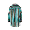 striped print muslin shirt