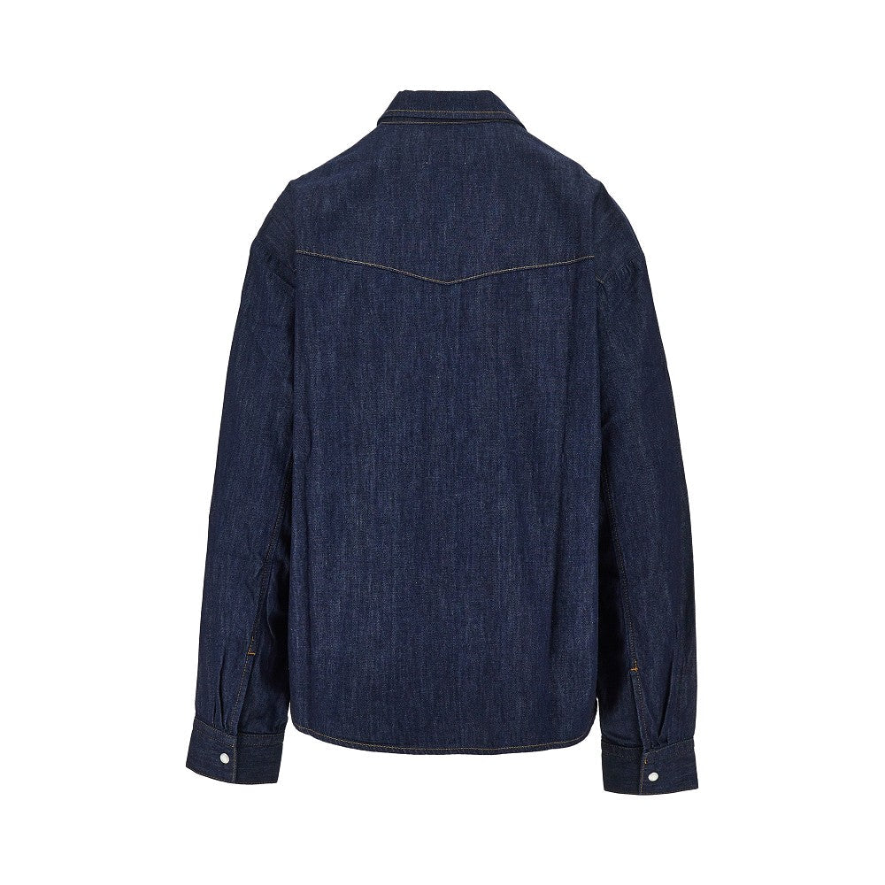 KHAITE S grenon denim shirt