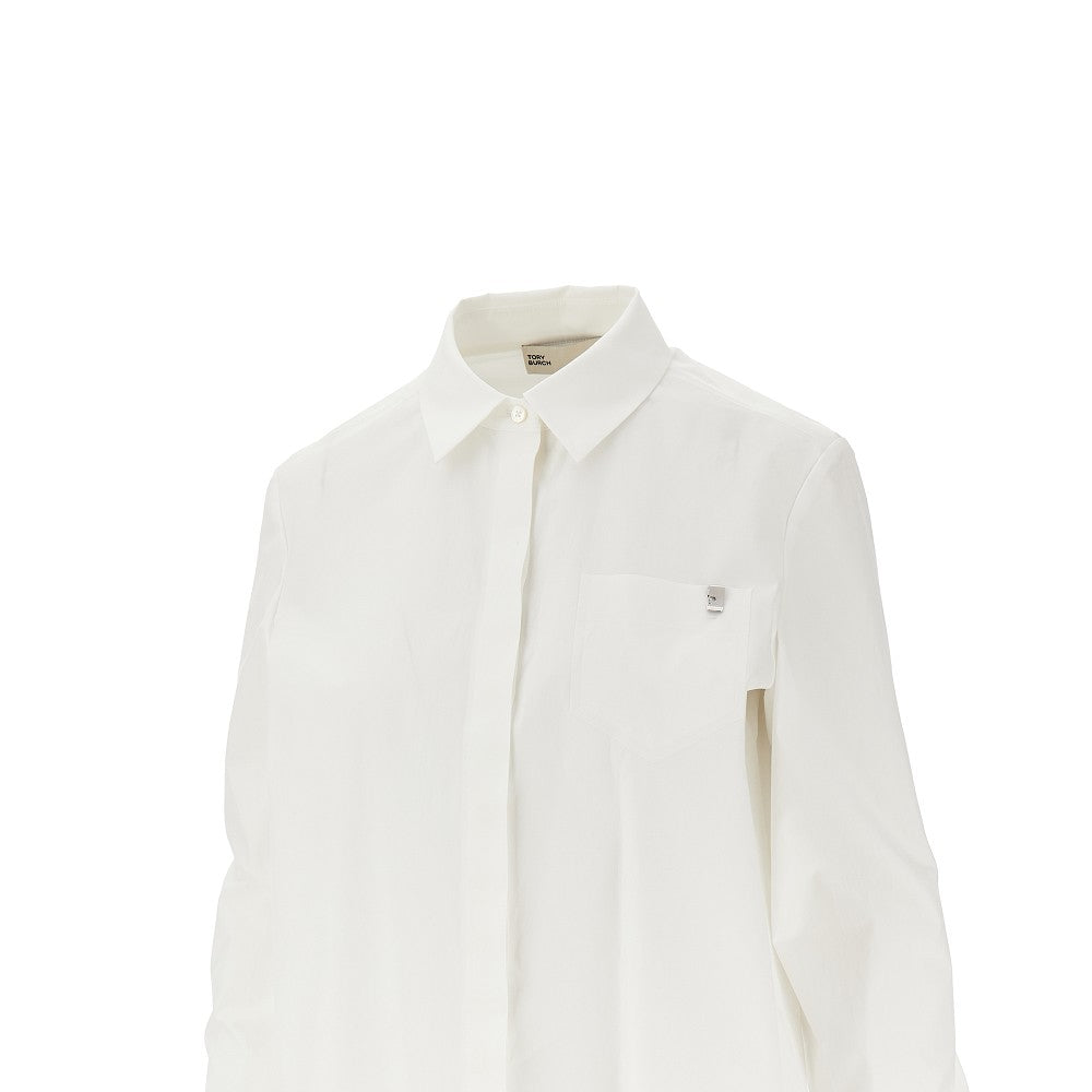 TORY BURCH 4 stretch poplin shirt