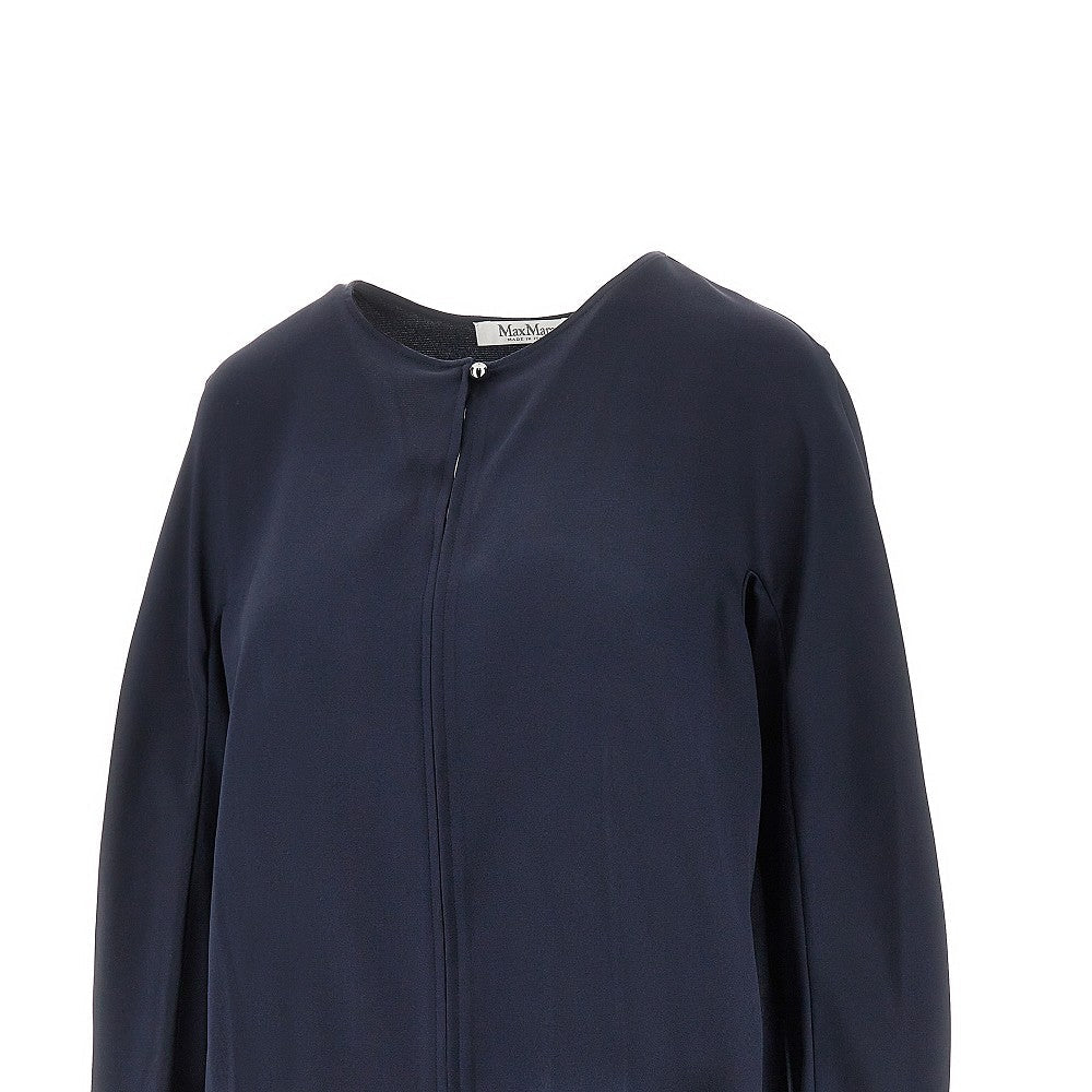 MAX MARA 44 stretch silk blouse