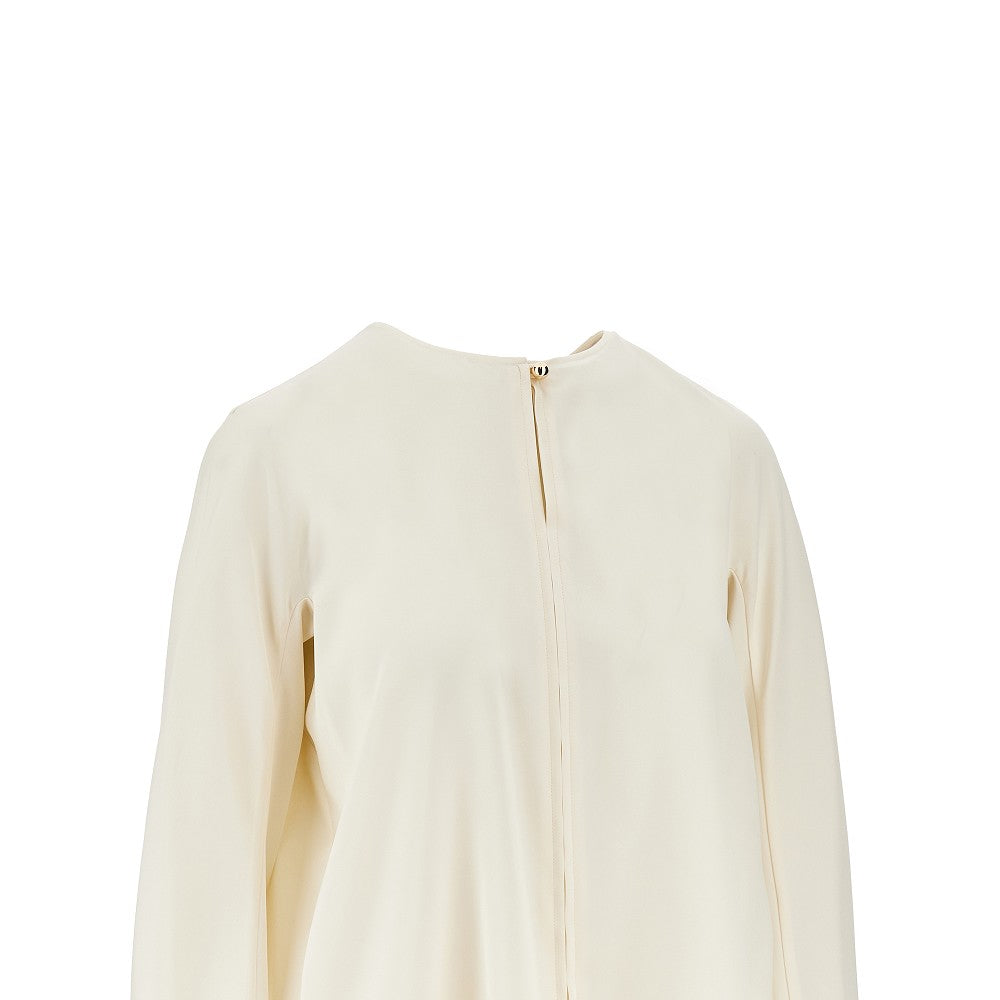 MAX MARA 42 stretch silk blouse