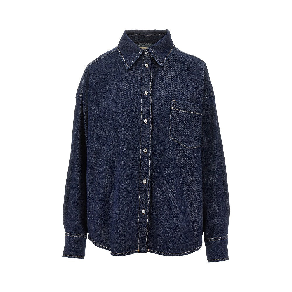 MAX MARA WEEKEND 42 denim overshirt