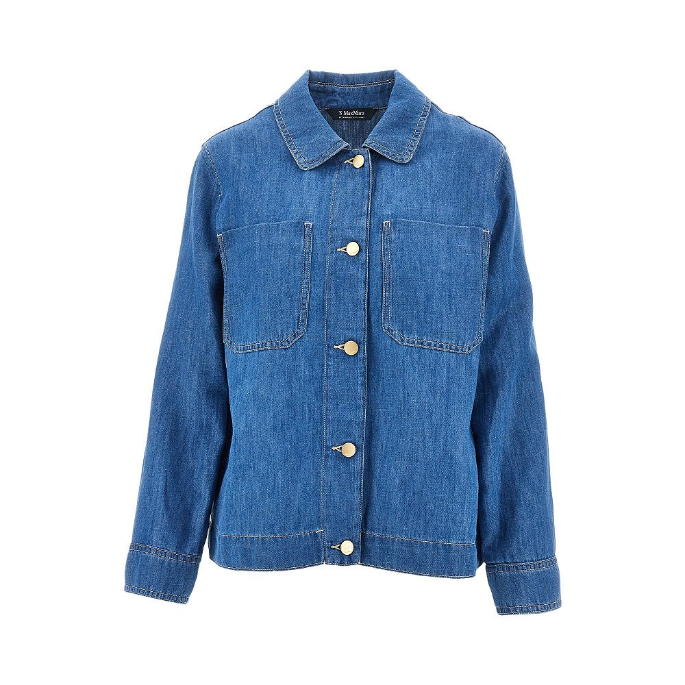 MAX MARA S 44 denim shirt