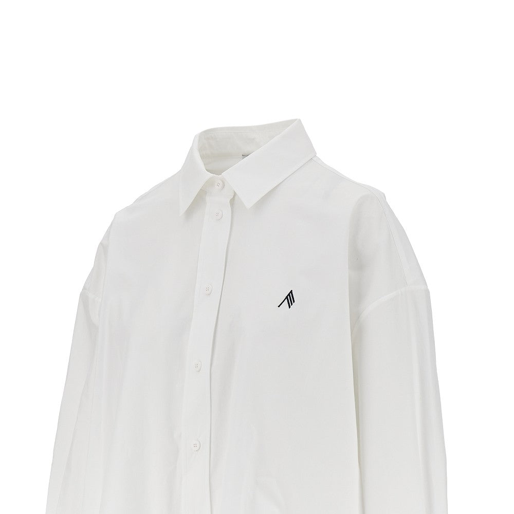 THE ATTICO 38 diana poplin shirt