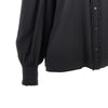 crêpe de chine and lace blouse