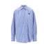 MSGM 40 striped poplin oversized shirt
