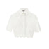 MSGM 38 broderie anglaise cropped shirt