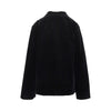 pankou closure velvet jacket