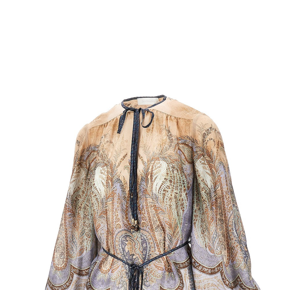 wanderlust silk tunic