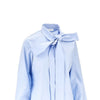 poplin shirt with bow