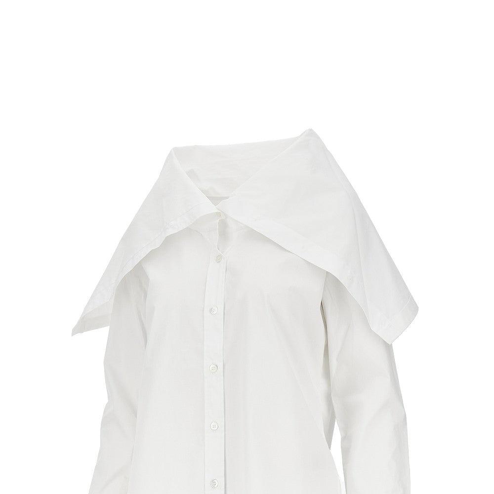 maxi high neck shirt