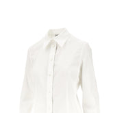 BURBERRY 8 poplin shirt with flared hem