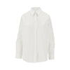 poplin shirt with ekd embroidery