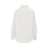 poplin shirt with ekd embroidery