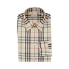 check cotton shirt