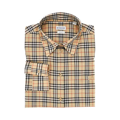 check cotton shirt