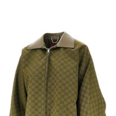 GUCCI 46 gg jacquard canvas blouson jacket