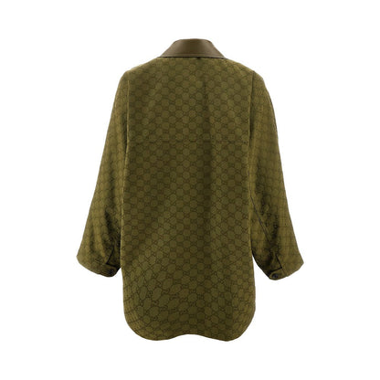 GUCCI 46 gg jacquard canvas blouson jacket