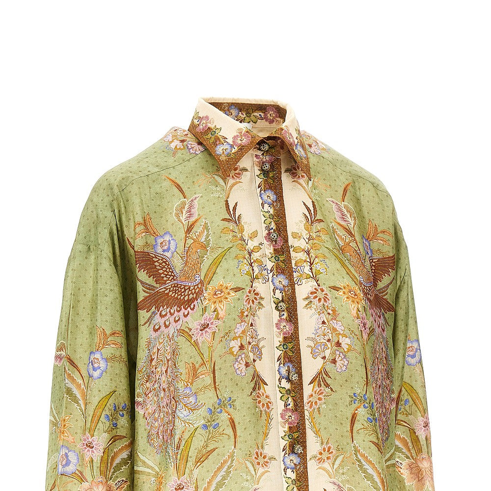 ZIMMERMANN II indra silk shirt