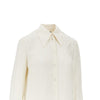 jacquard silk shirt