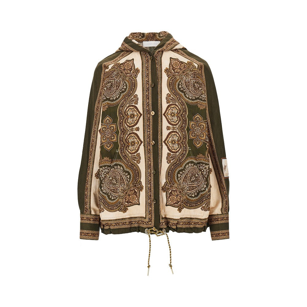ZIMMERMANN I mahon hooded shirt