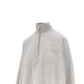 GANNI L organic cotton half-zip sweatshirt