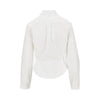 poplin basque shirt