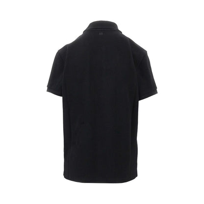 AMI S ami de coeur embroidery piquet polo shirt