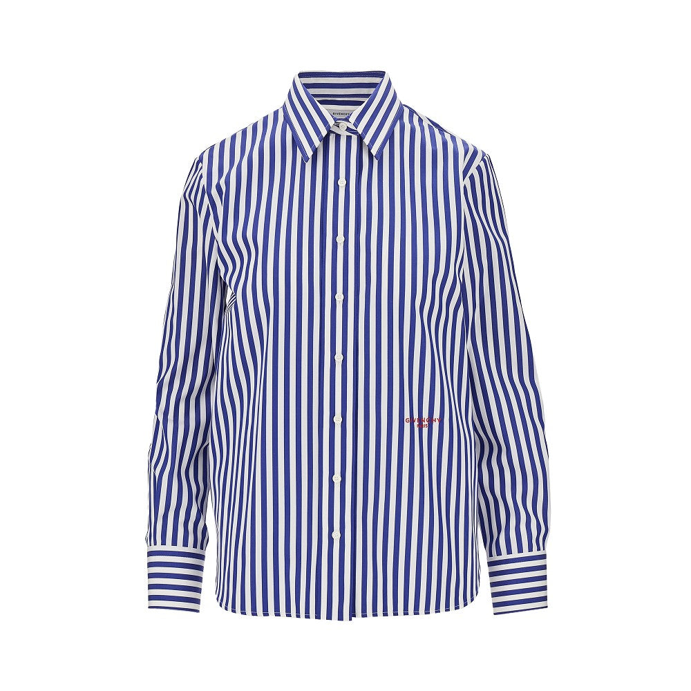 GIVENCHY 36 striped cotton poplin shirt