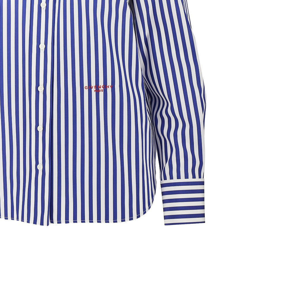 GIVENCHY 36 striped cotton poplin shirt
