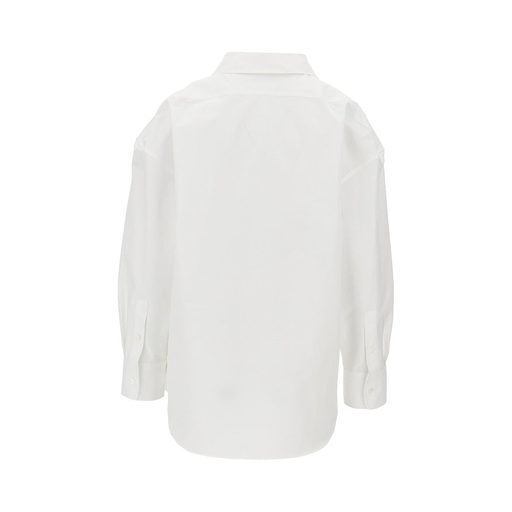oversized poplin shirt