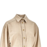 P.A.R.O.S.H. S stretch wool shirt