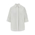 P.A.R.O.S.H. S pleated oversized poplin shirt