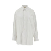 PHOEBE PHILO 36 pinstriped poplin relaxed shirt