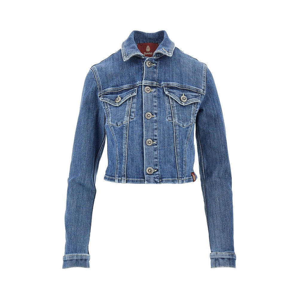 DONDUP 38 esibizionista capsule denim trucker jacket