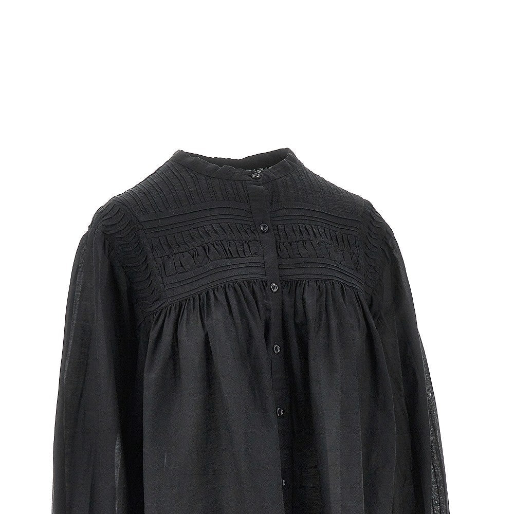ISABEL MARANT ETOILE 40 plalia cotton voile blouse