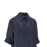 JIL SANDER 36 cotton organdy shirt