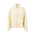 JIL SANDER 38 wool ripstop shirt