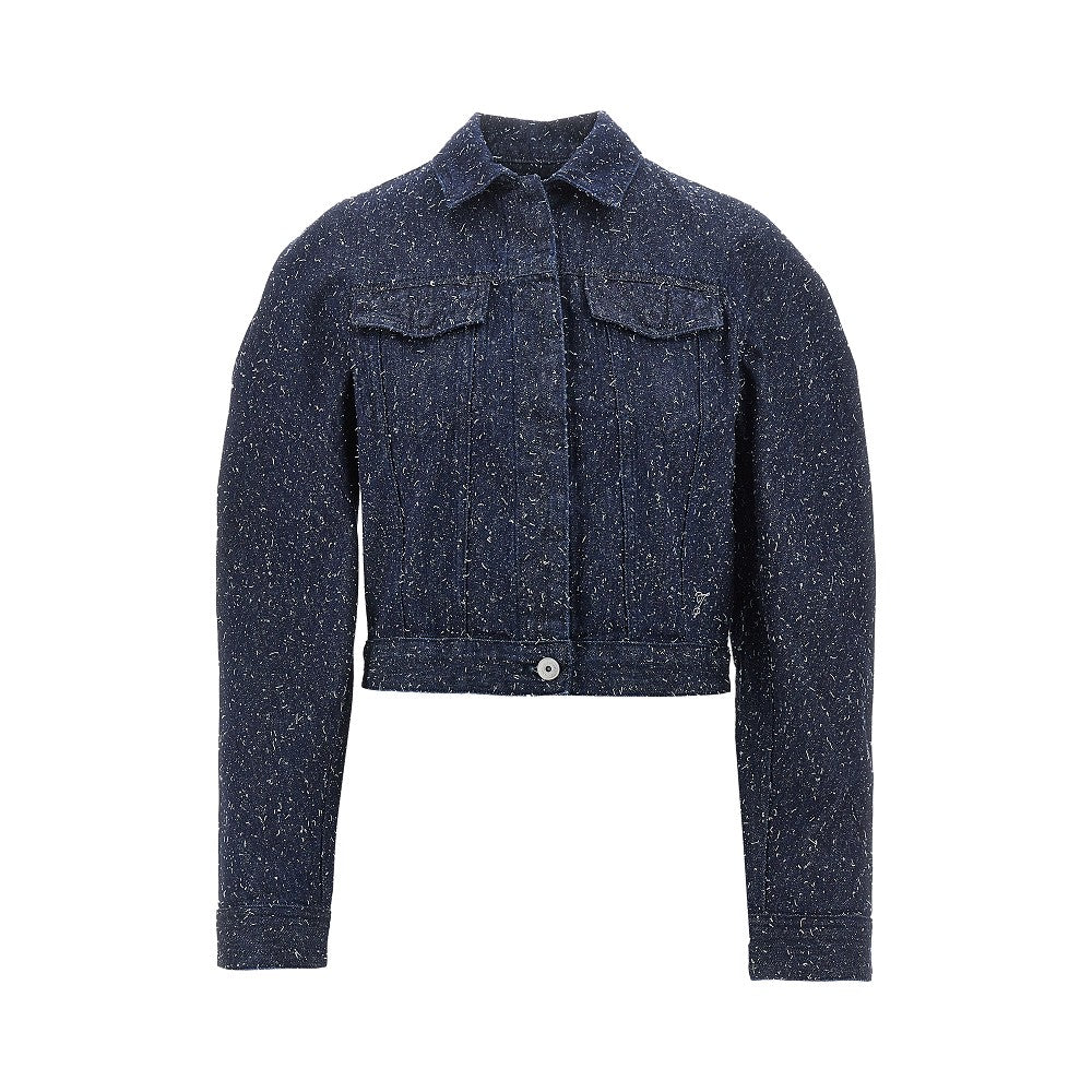 JACQUEMUS 36 de-nîmes ovalo denim jacket