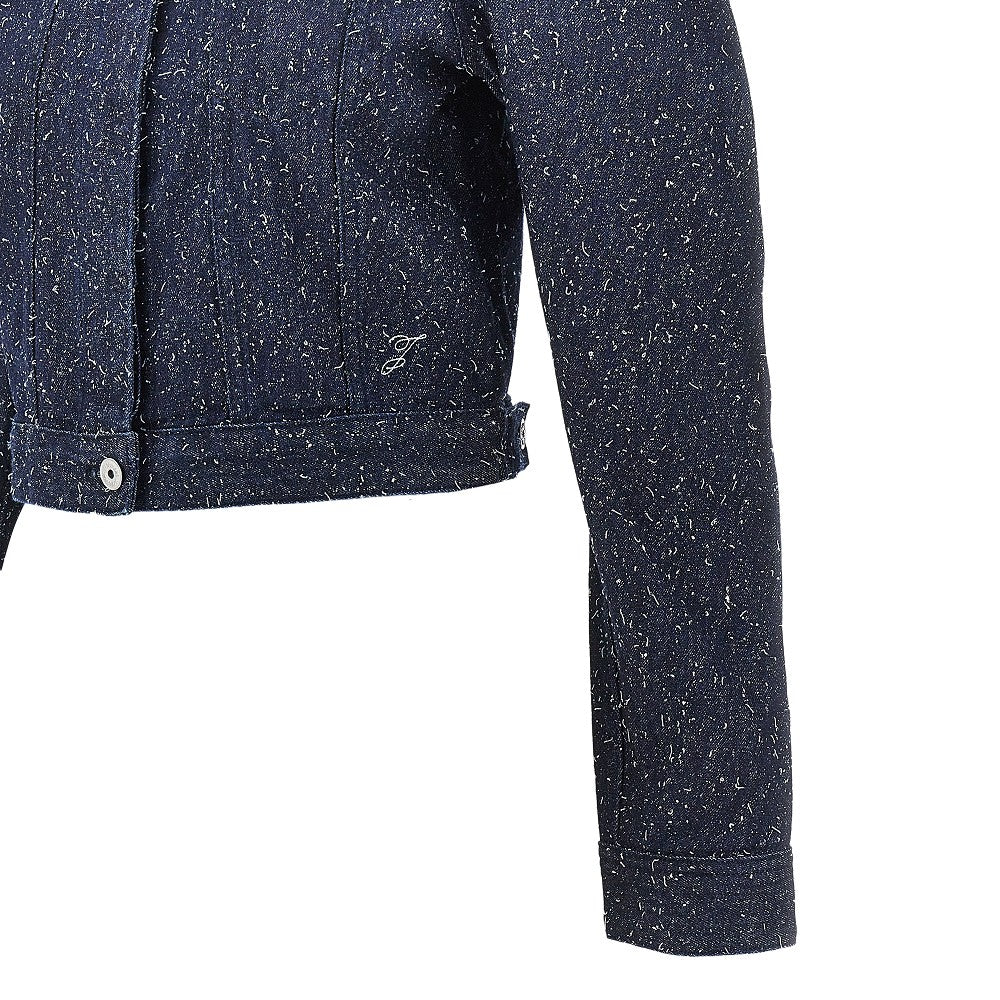 JACQUEMUS 36 de-nîmes ovalo denim jacket